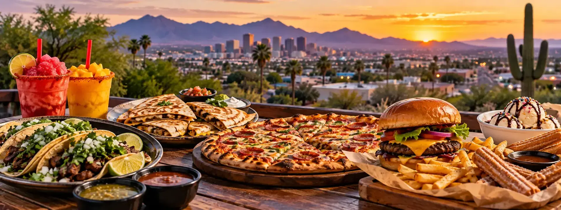 Best Places for Munchies in South Phoenix Tacos, pizza, burgers, fries, and desserts in South Phoenix
