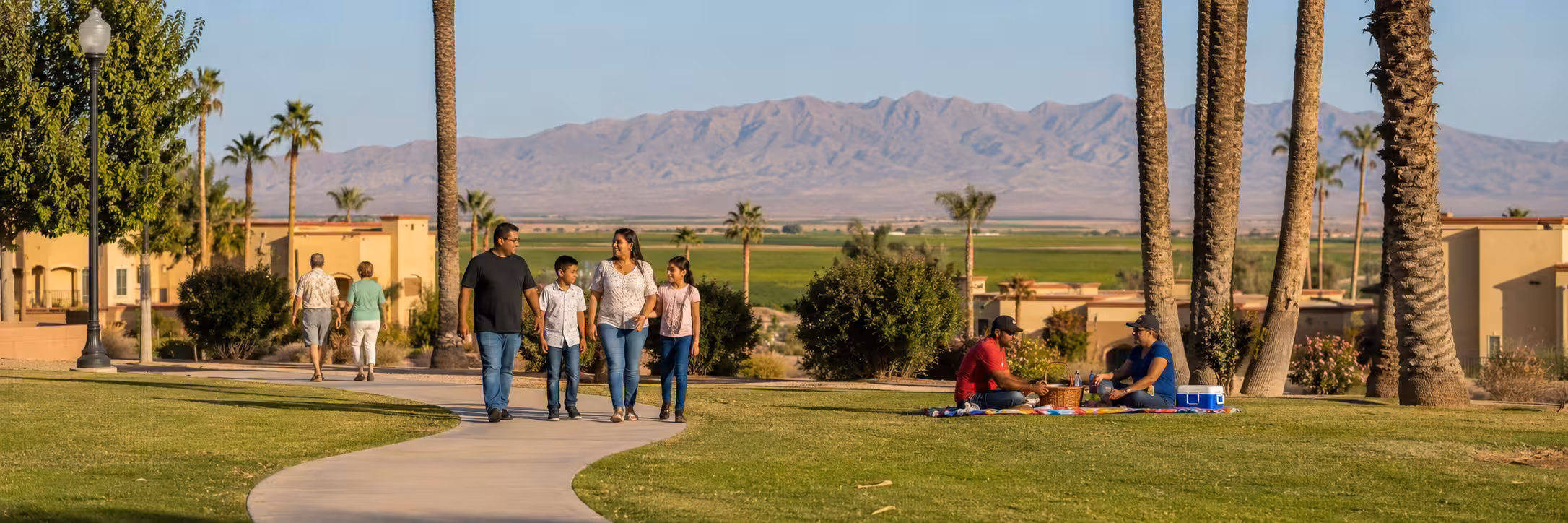 Best Fun Things to Do in Somerton, Arizona Family enjoying outdoor activities at a park in Somerton, Arizona