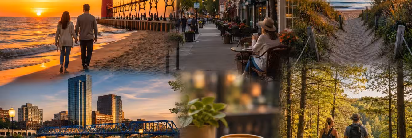 Relaxing things to do in Grand Rapids for adults: explore Lake Michigan beaches, scenic drives, calm trails, coffee shops, and nearby towns! Relaxing things to do in Grand Rapids for adults: explore Lake Michigan beaches, scenic drives, calm trails, coffee shops, and nearby towns!