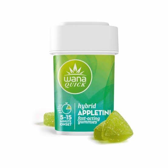 Wana cannabis gummy products displayed together at JARS Wana cannabis gummy products displayed together at JARS
